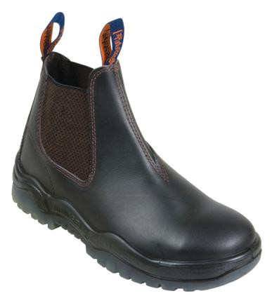 E/SIDE SLIP ON STEEL TOE SAFETY BOOT TAN SIZE9.5