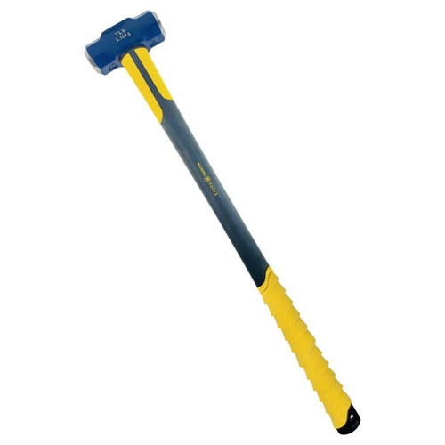 7LB (3.15KG) SLEDGE HAMMER WITH FIBREGLASS HANDLE