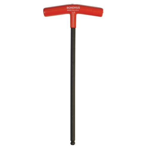 10PCE 3/32-3/8\" BALL END T-HANDLE HEX KEY SET W/STAND