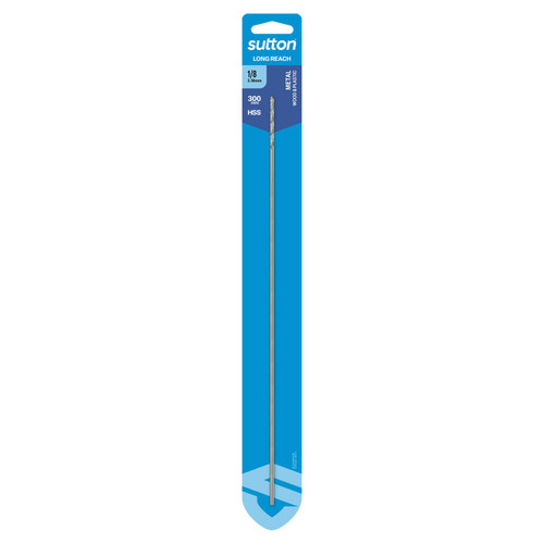 1/8\"X300MM HSS METAL DRILL BIT EXTRA LONG