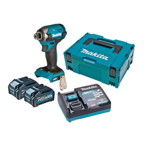 40V MAX BRUSHLESS IMPACT DRIVER KIT - 2X4.0AH BATT & CHRG