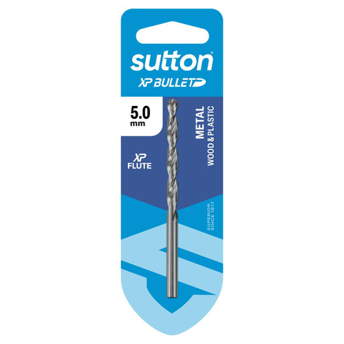 5.0MM XP BULLET HSS BRIGHT JOBBER DRILL BIT