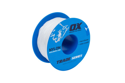 8# 100M WHITE BUILDERS LINE