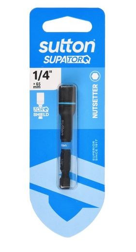 1PK 1/4 X 65MM SUPATORQ MAGNETIC NUTSETTER BIT