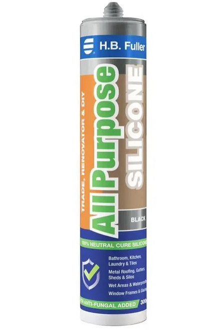 300G ALL PURPOSE SILICONE - BLACK