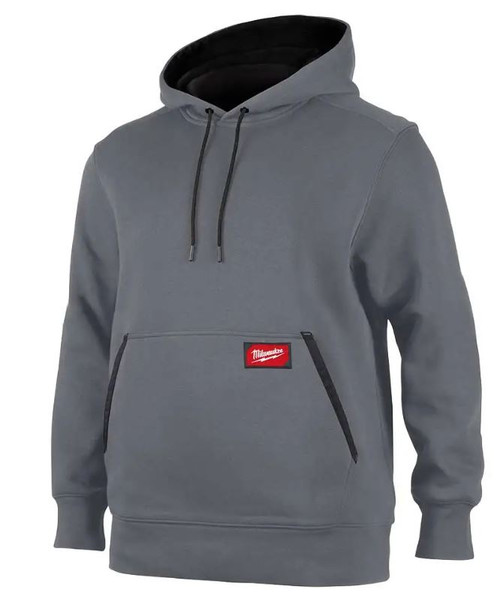 FREEFLEX MIDWEIGHT PULLOVER HOODIE GREY - 2XL