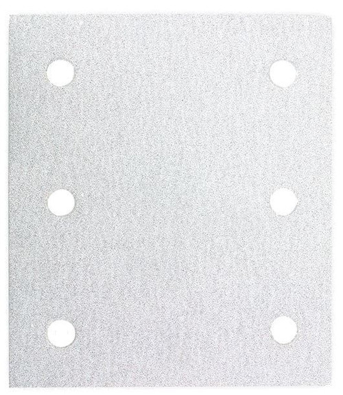 10PK 40G 1/4\" SHEET HOOK & LOOP PUNCHED SAND PAPER