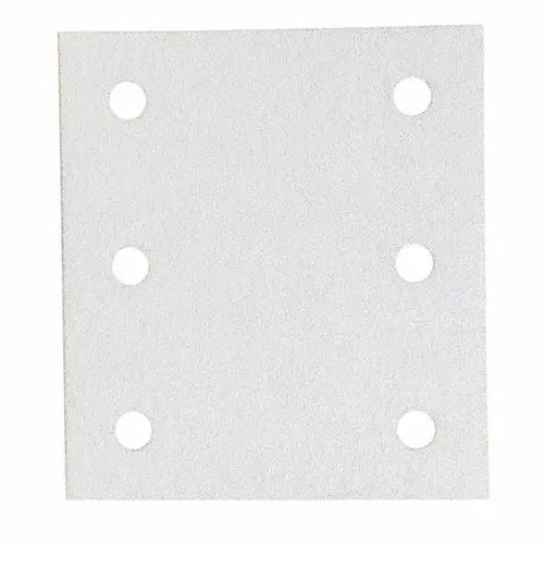 10PK 120G 1/4\" SHEET HOOK & LOOP PUNCHED SAND PAPER