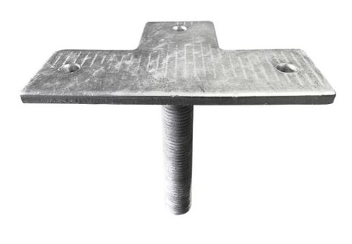 10MM TEE STUMP TOP WITH 3X14MM HOLES