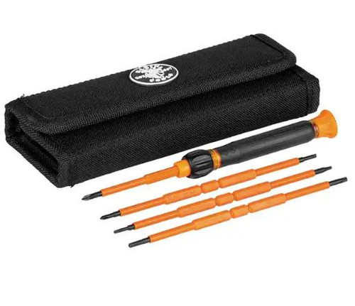 8-IN-1 INSULATED PRECISION SCREWDRIVER SET IN WALLET