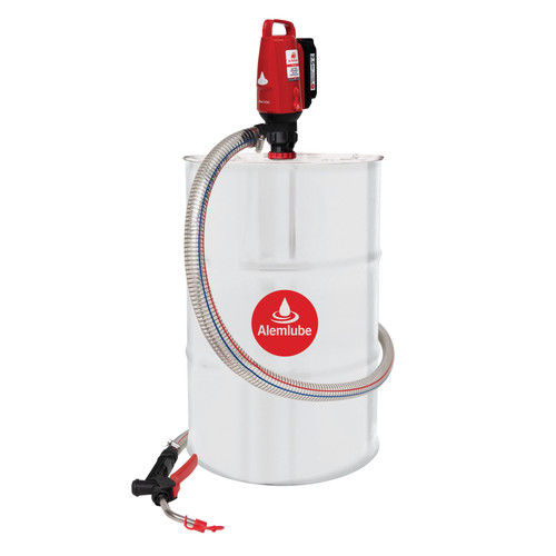 205L BATTERY OPERATED OIL DRUM PUMP KIT