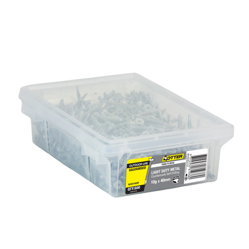 10GX40MM GALV CSK SDS - 500PK