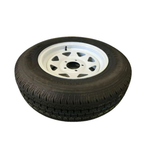14X6 185R 14L/T FORD WHITE SUNRAYSIA WHEEL PACKAGE