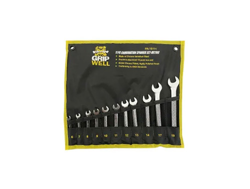 11PCE IMPERIAL SPANNER SET - CHROME VANADIUM