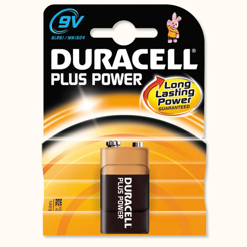 (0)DURACELL ALKALINE INDUSTRIAL 9VOLT BATTERY - 12 PACK