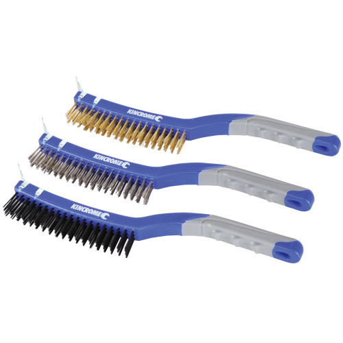 3PCE 350MM LARGE WIRE BRUSH SET