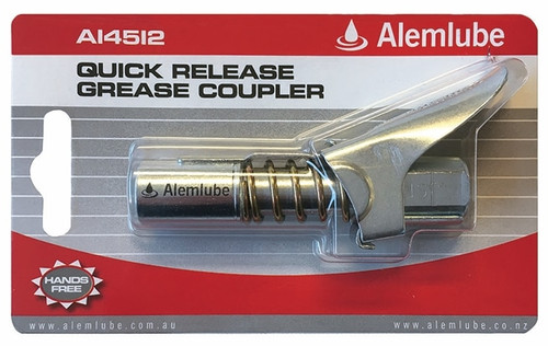 QUICK RELEASE GREASE COUPLER