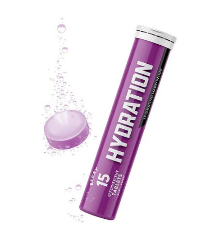 15PK BERRY EFFERVESCENT TABLETS - HYDRATION