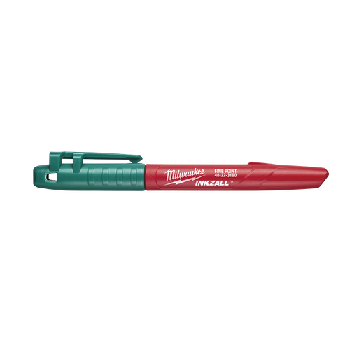 INKZALL FINE POINT GREEN JOB SITE MARKER PEN