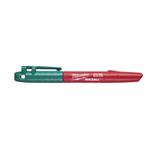INKZALL FINE POINT GREEN JOB SITE MARKER PEN
