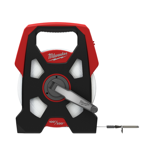 100M OPEN REEL LONG TAPE MEASURE