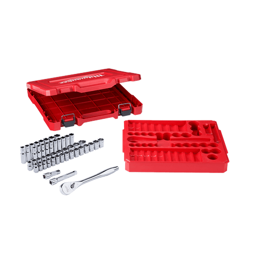 47PCE 1/2' DR SAE & METRIC RATCHET & SOCKET SET