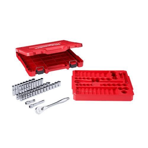 47PCE 1/2' DR SAE & METRIC RATCHET & SOCKET SET