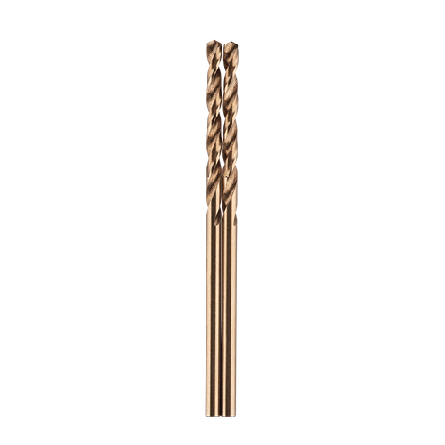 2MM ROUND 3 POINT SHANK 2PK RED HELIX COBALT DRILL BIT