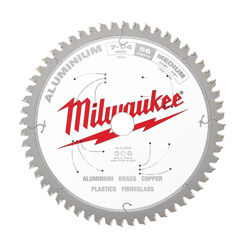 184MM (7-1/4\")  56T ALUMINIUM CIRC SAW BLADE