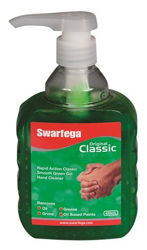 450ML SWARFEGA PUMP ORIGINAL ORANGE GEL HAND CLEANER