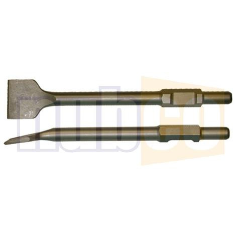 400MMX75MM 30MM HEX SHANK FLAT CHISEL T/S JACK HAMMER