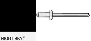 AS4-3 ALUMINIUM / STEEL RIVETS NIGHT SKY 100PK