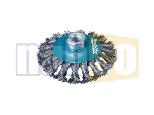 (O) 115MMX14MM 0.5MM BEVEL TWIST KNOT WIRE WHEEL