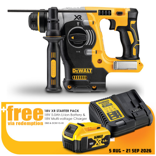 18V XR BRUSHLESS SDS + ROTARY HAMMER DRILL - TOOL ONLY
