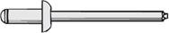 AS4-6 ALUMINIUM / STEEL RIVETS 100PK