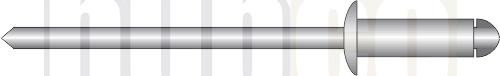 AS5-6 ALUMINIUM / STEEL RIVETS 1000PK