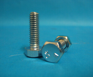1/2X5 Z/P BSW GR2 HEX BOLT & NUT