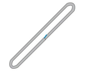 4TONNEX4.5METRE GREY ROUND SLING