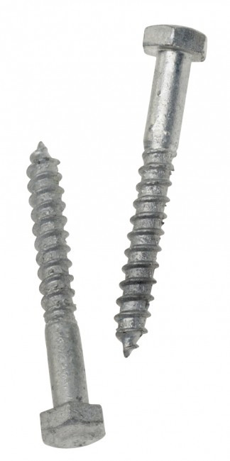 M6X30MM GAL COACH SCREW