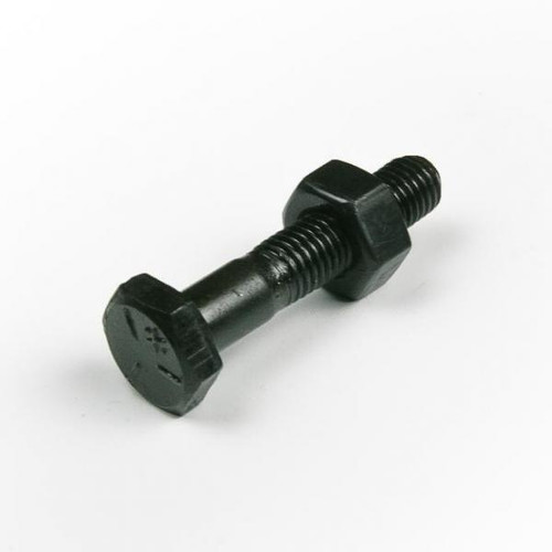 3/8X3.1/2 GR5 UNF HEX BOLT & NUT BLK