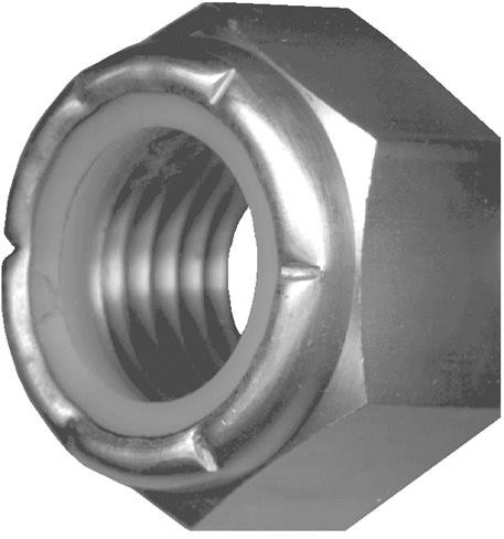 1/2 BSW NYLOC LOCK NUT S/S 304