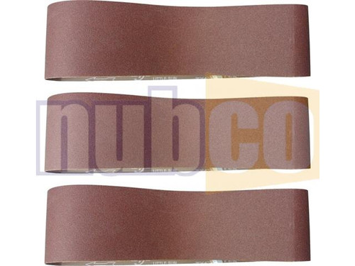 3PK 1220X150MM 120G ALUMINIUM OXIDE LINISHING BELTS