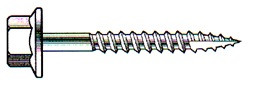 14GX75MM HEX Z/Y ROOF SCREW BOX 500