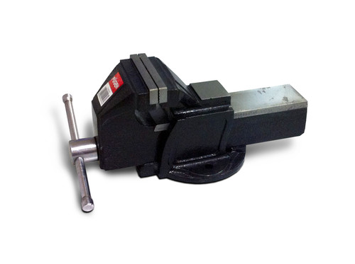 125MM HEAVY DUTY FIXED BENCH VICE WITH ANVIL