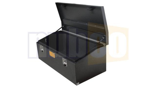 1250X600X500MM CHARCOAL STEEL LOW PROFILE TRUCK BOX