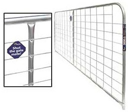 FARM GATE GALVANISED \"I\" STAY 3600MM (12')