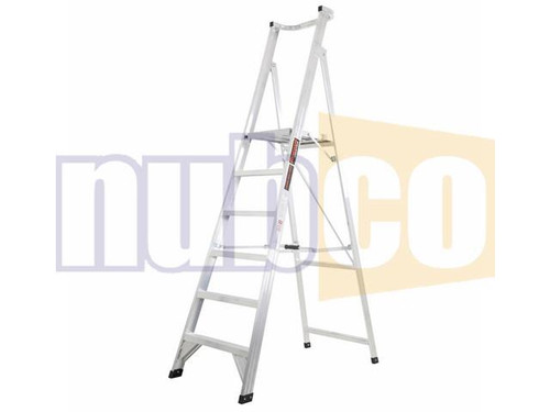 2.1M 7 STEP 150KG ALUMINIUM PLATFORM LADDER
