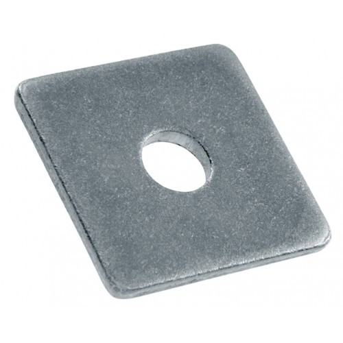 24MM HOLE 75X75X6MM GAL SQUARE WASHER