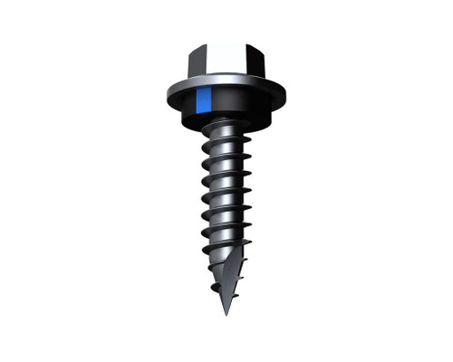 12GX25MM T17 SCREW HEX SEAL B8 (CAT 5) PLAIN 500PK