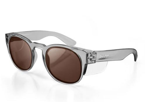 CRUISERS SAFETY GLASSES GRAPHITE FRAME / BROWN POLARISED